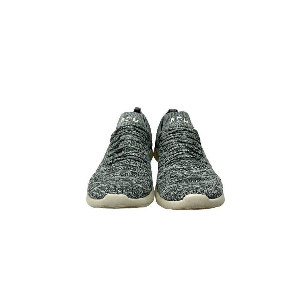 APL TechLoom Wave Men's Sneakers Size 12 Grey Knit Running Shoes Gym